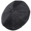 Lipodo 8 Panel Cord Flat Cap Men's – Flat Cap