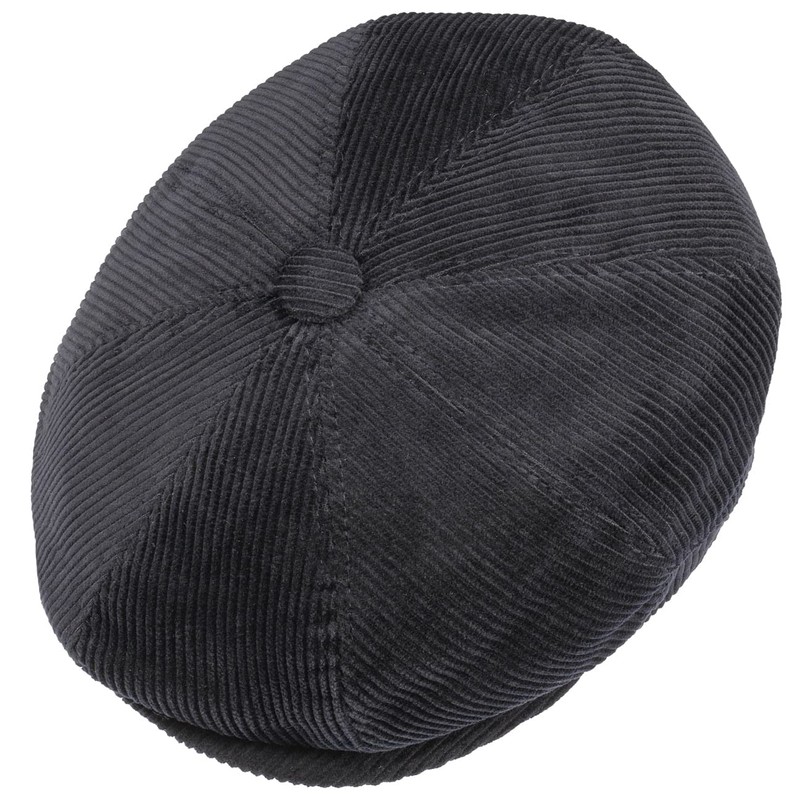 Lipodo 8 Panel Cord Flat Cap Men's – Flat Cap