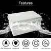 LMioEtool ABS Plastic Dustproof Waterproof IP65 Junction Box Hinged Shell