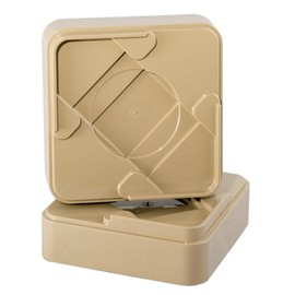 Headwind Consumer Products RAISE ITS 830-0531-S Furniture Riser, Khaki 1"x4"x4" (8 count)