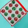 THE TWIDDLERS - Christmas Baubles Storage Box with Movable Inserts