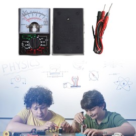 MEELYHOME MultiPurpose Analog Multimeter Handheld Digital Meter For Teacher And Students Classrooms And Labs Powermeter Voltage