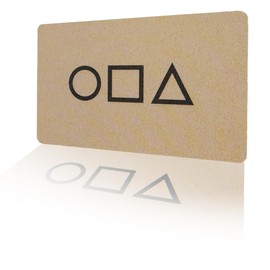 Off-Block Active RFID/NFC Blocking Card Motif Game Design in Gold from the Collectors Edition Latest Generation Protection Against Data Theft No External Reading by Michael G., gold, Modern