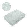 Exclusive home textile terry towelling fitted sheet premium brand., Silver,