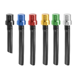 X AUTOHAUX Pack of 6 Universal Gas Fuel Tank Cap Ventilation Hose for ATV Multi-Coloured
