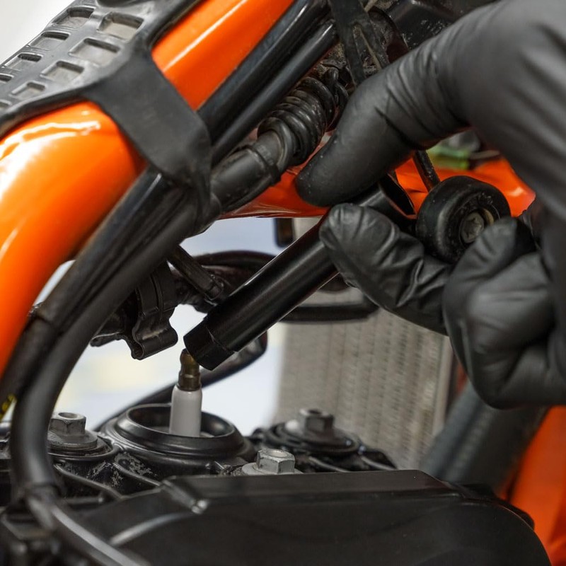 Tusk ATV/MX\UTV|Magnetic Aluminum Thin Wall Spark Plug Socket (14 mm)