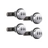 RecPro RV Combination Cam Lock | 3-Digit 3/4" Cylinder Lock
