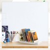 Marsui 2 Pcs Greeting Card Display Stand 12 Slot White