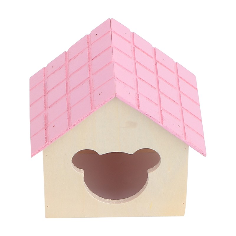 Hamster Loft Toy Wooden Durable Odorless Hamster House Climbing Ladders