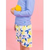 RUGGEDBUTTS Boys UPF50+ Sun Protection Fruits & Florals Swim Trunks