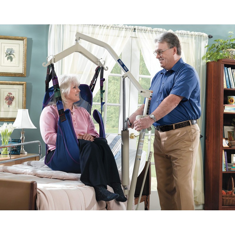 Invacare Reliant Full Body Sling for Patient Lifts, Solid Fabric,