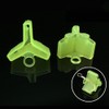 100 Pcs Yellow Fishing Treble Hook Covers Fishing Hook Bonnets