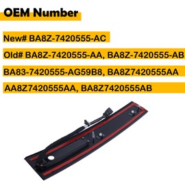 ELSOON BA8Z7420555AA BA8Z-7420555-AC Door Entry Keypad Pillar Molding Trim Compatible with Ford Flex 2010-2019