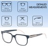 Elton John Mod Mens Women's Acetate Designer Blue Light Glasses