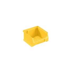 PROREGAL SuperSparSet 48 x Yellow Storage Boxes 1.0, H x W x D 6 x 10 x 10 cm, 0.4 Litres, Storage Container, Storage Box, Sorting Container