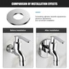 Stove Pipe Rosette, THETAG Cover Rosette Stainless Steel Heating Pipe
