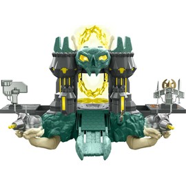 Masters of the Universe and He-Man Playset, MOTU Castle Grayskull with Drawbridge, Lights, 20 Sounds, Blasters