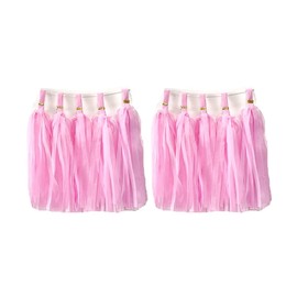 30pcs Paper Tassels Garland Banner Tissue Paper Tassel DIY Hanging Paper Decorations Party Tassel Garland Decor Baby Shower Nursery Wedding Festival Baby Shower Decoration(30, Pink)