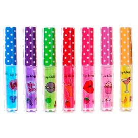 Lip Gloss Scented 1.2 g Girls 7 Pieces