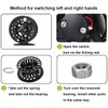 FANGBLUE Fly Fishing Reel Aluminum Alloy 5/6 WT Large Arbor