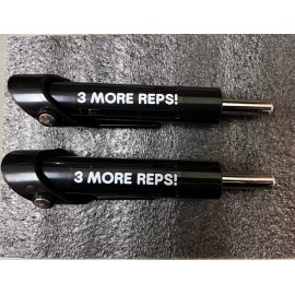 3 MORE REPS! Original Weight Stack Drop Set and Super Set Pins - Twin pack Do 3 MORE REPS!!