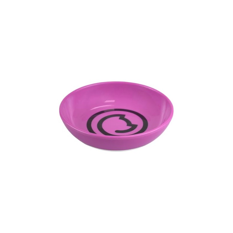 Van Ness Plato para Gato Anti derrapante Morado, 8 oz,
