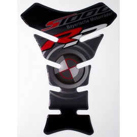 PARASERBATOIO ADESIVO, TANK PAD, TANK PROTECTION DE RESEVOIR, RESINATO EFFETTO 3D Compatible with BM.W S1000R S1000 S 1000 R BM.W S1000 BM.W.S1000R S-1000R S-1000R S-1000R S-1000R 0000 v7 US
