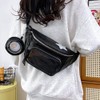 Ita Bag Crossbody,Chest Bag Pack,Shoulder Sling Bag with Button Organizer