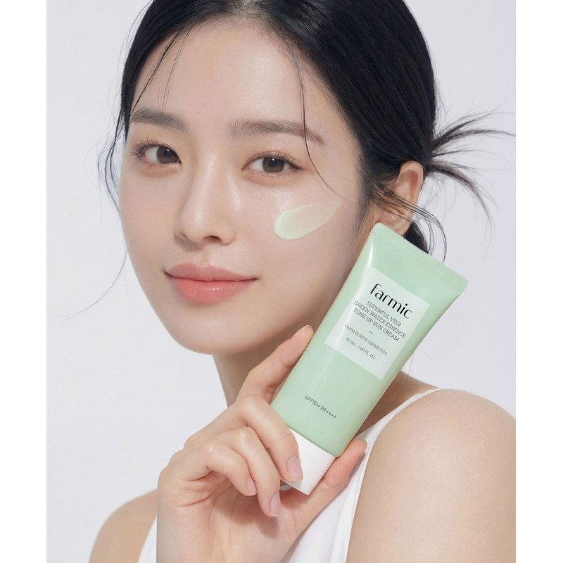 Pamick Pamic [2 pcs] Superfull Veggie Green Water Essence Tone-up