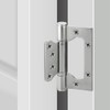 VOLUKA 6 Pack Non-Mortise Door Hinges - Easy to Install,