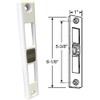 C.R. LAURENCE Lock Keeper for Milgard Patio Doors - White