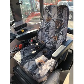 Durafit Seat Covers, Kubota Seat Covers for Tractors M6060, M7060, M9090, M6S-111, in XD3 Tree Camo