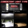 CHUSYYRAY 9005 HB3 LED Bulbs High Low Beam Headlight 80W