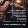 Creatine Monohydrate Capsules High Strength, 4200mg, ALA, Vitamin D B12,
