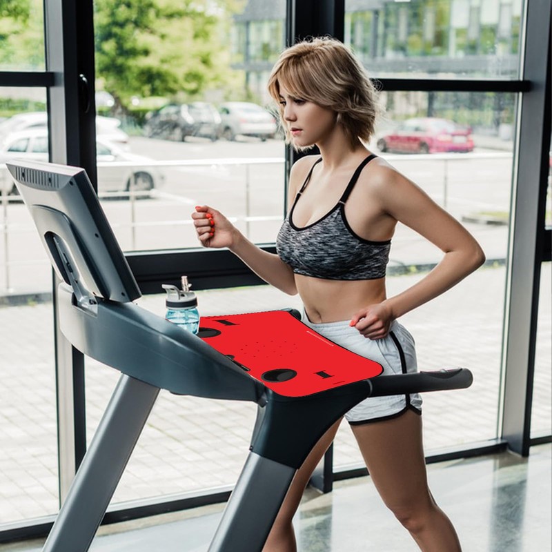 Qsxou Treadmill Desk Attachment, 36 Inches Tread Tray Workstation Handlebars