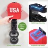 HYASTO Hat Organizer 36 Baseball Caps Rack Holder 2 Pack