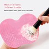 3 PCS Limpiador De Brochas De Maquillaje De Silicona