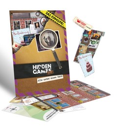 Hidden Games Hidden Games Tatort - Alle unter einem Dach - Deutsch - Realistisches Krimispiel, spannendes Detektivspiel, Escape Room Spiel