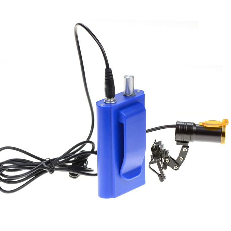 DOC.ROYAL 5W Portable LED Headlight Clip On LED Light Iron