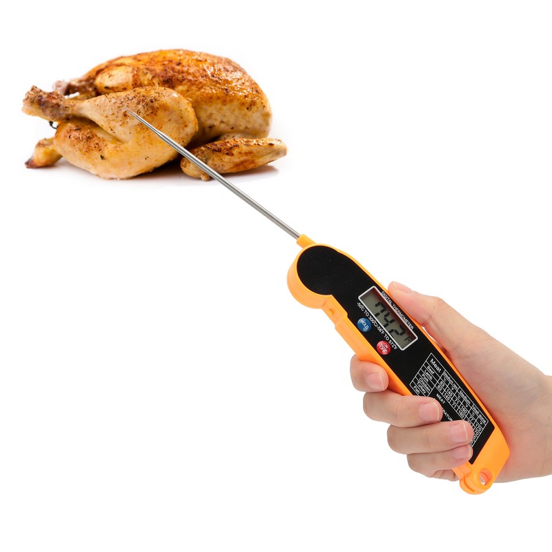 Waterproof Digital Meat Thermometer Instant Read Thermometer for Kitchen Outdoor