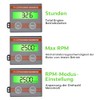 Tachometer Chainsaw, Suitable for 2 Stroke/4 Stroke Small Engines, Mini