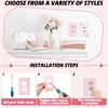 Relaxweex 2 Pcs Pink Bows Light Switch Cover Wall Plate