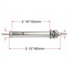 JENSWILL 10 Pack M8x80mm Expansion Bolts Anchor Bolt 304 Stainless