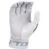 Easton | MAV GT Baseball Batting Gloves | White/White |
