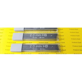 QTS 2.0 mm Mechanical pencil lead refill 36 pcs 90mm mechanical pencil