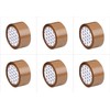 K-One Brown Buff Packing Parcel Tape 48mm x 66m (Pack