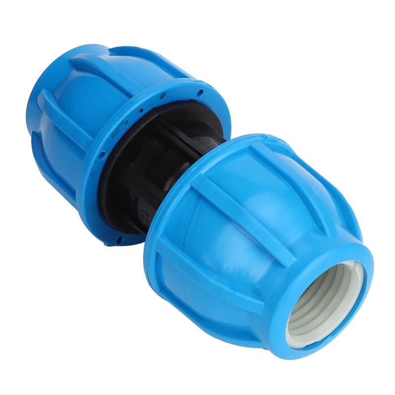 4 Pcs 25Mm Water Pipe Connector, PE Plastic 25mm to