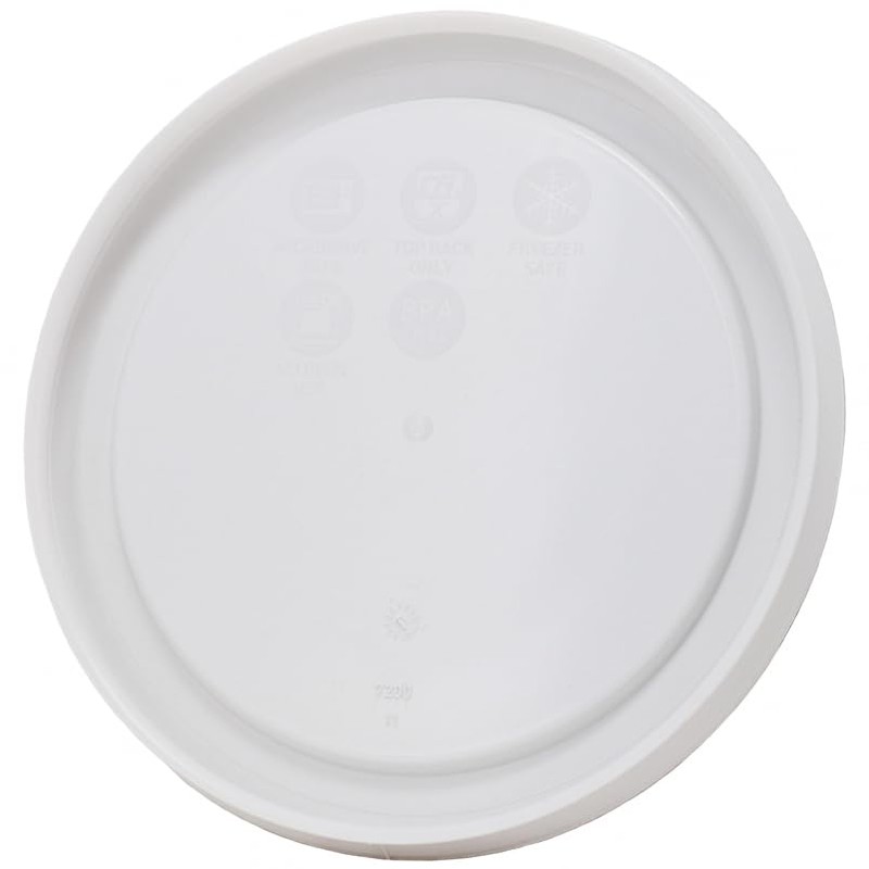 Pyrex 7200-PC 2 Cup White Food Storage Replacement Lid (2-Pack)