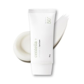 mixsoon Centella Asiatica Sonnenschutz LSF 50+ PA++++ – Leichter, hydratisierender Sonnenschutz mit Centella-Extrakt für empfindliche & trockene Haut, kein Weißeleffekt, 50 ml