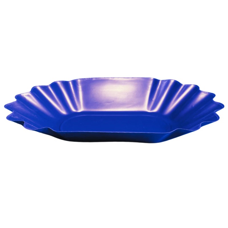rattleware Oval Coffee Bean Tray, Blue, Dozen, 40006